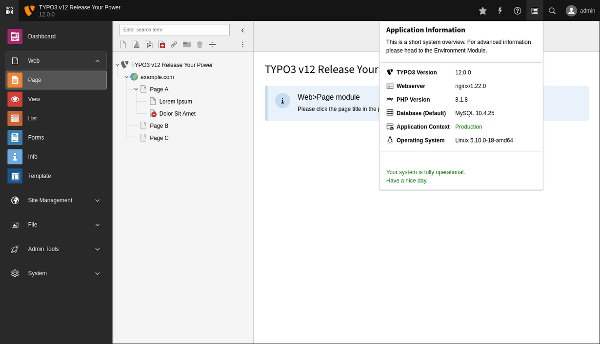 TYPO3 v12.0 - Veröffentlichung